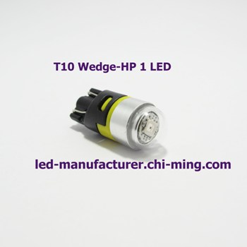LED T10 Wedge Base
